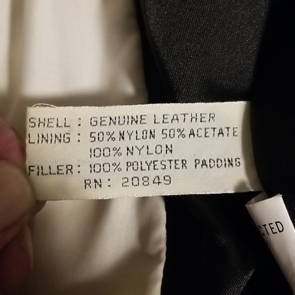 90s Michael Hoban WHERE M I Leather Jacke… - Picture 6 of 16